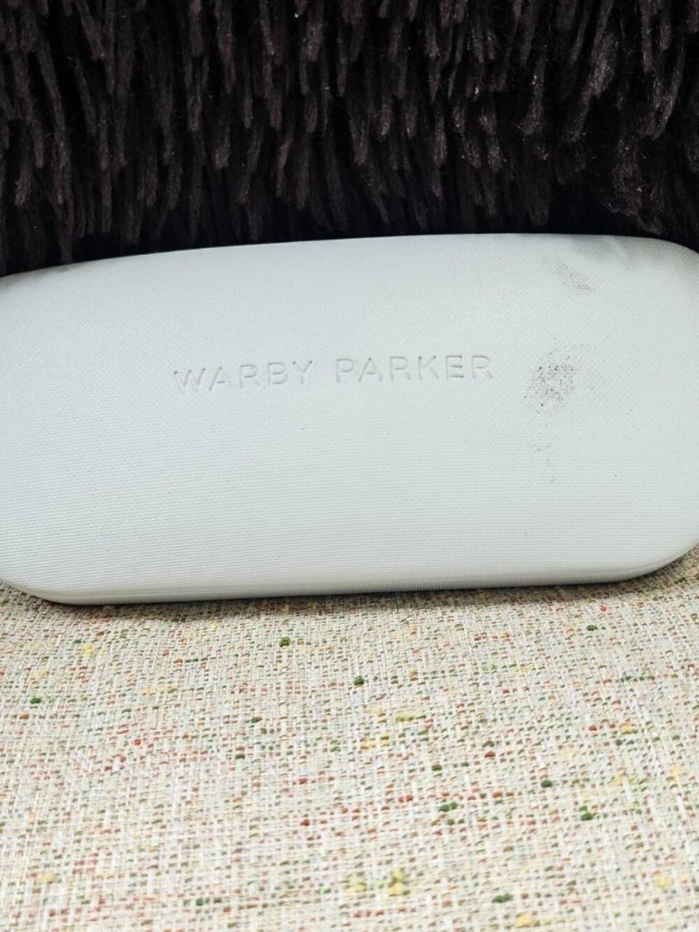 WP Warby Parker Hard Case for Glasses Eyewear White Case for Eyeglasses Case onl